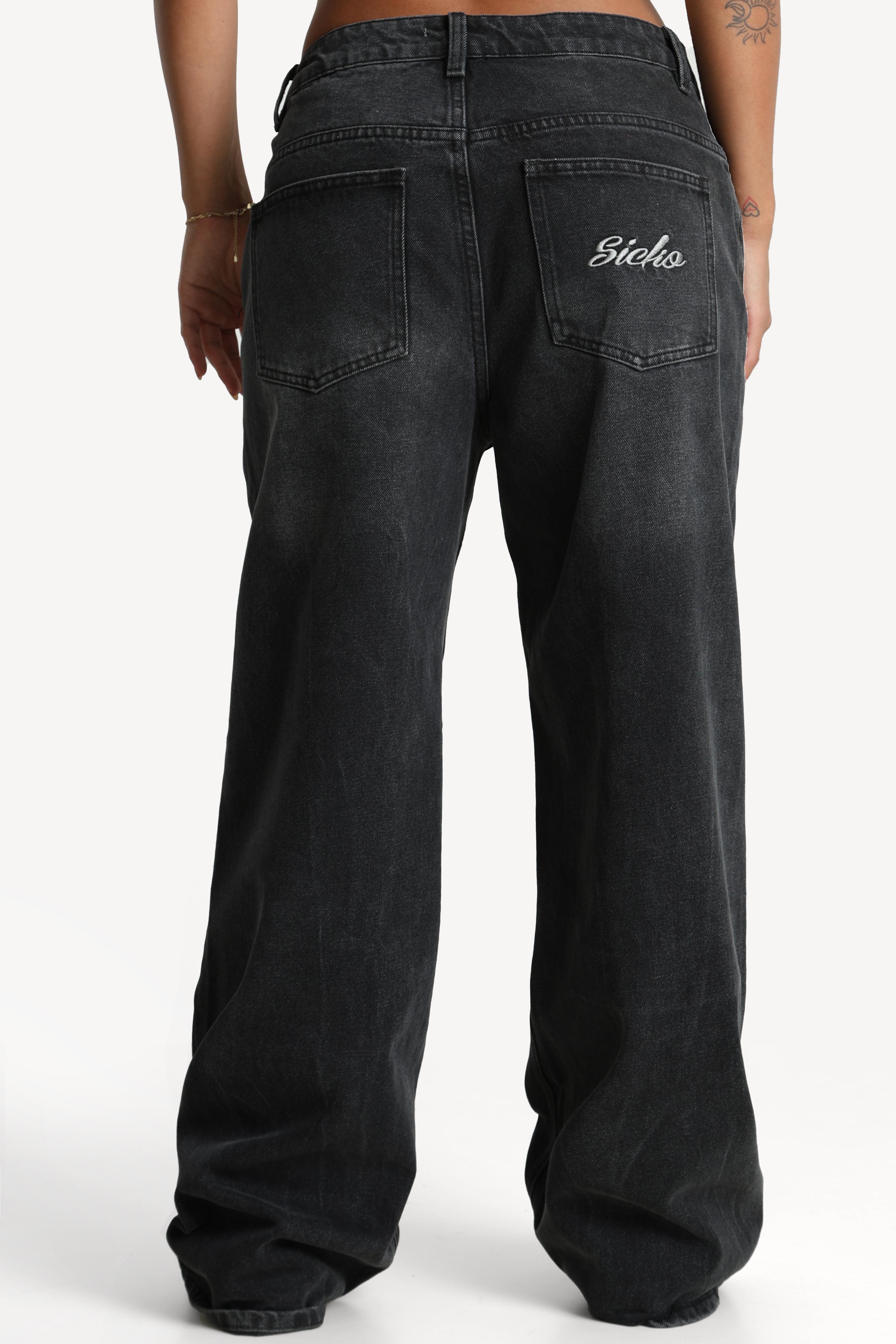 Baggy jeans - Noir Denim