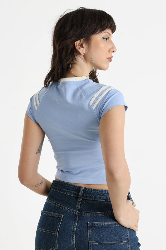 Maglietta con crop - Fresh Zendy Blue