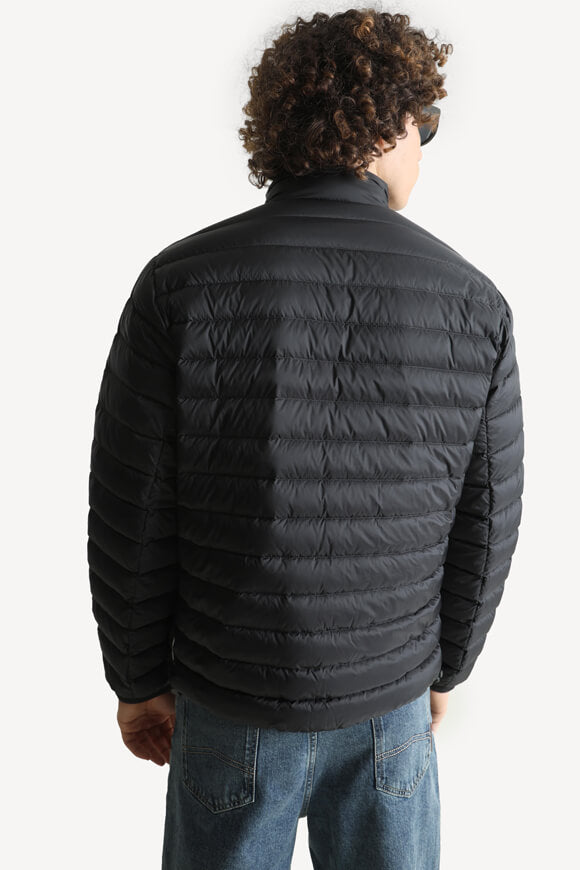 Leichte gesteppte Daunenjacke - Black