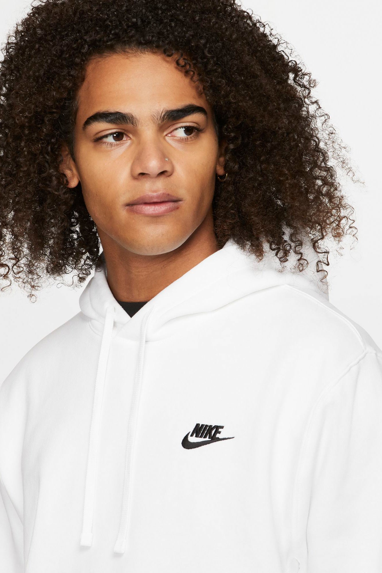 Sportswear Club Fleece Kapuzensweatshirt - Weiss