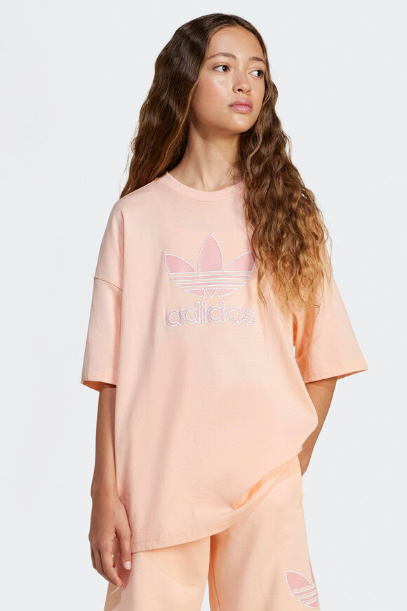 T-Shirt ample - Haze Coral