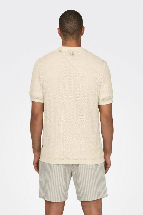 Chemise en tricot Diego - Antique White