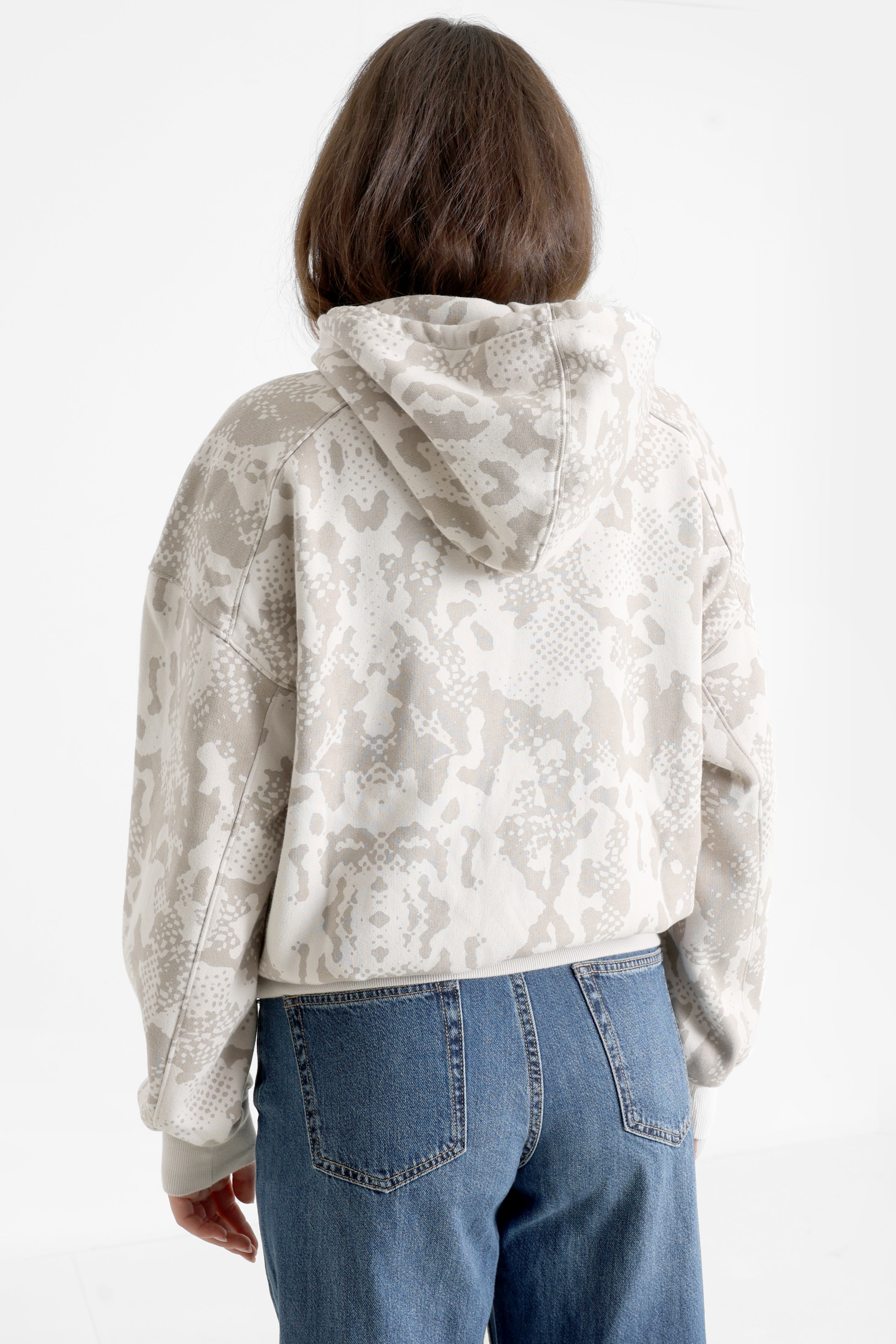 Sweatshirt à capuchon - Taupe Mist