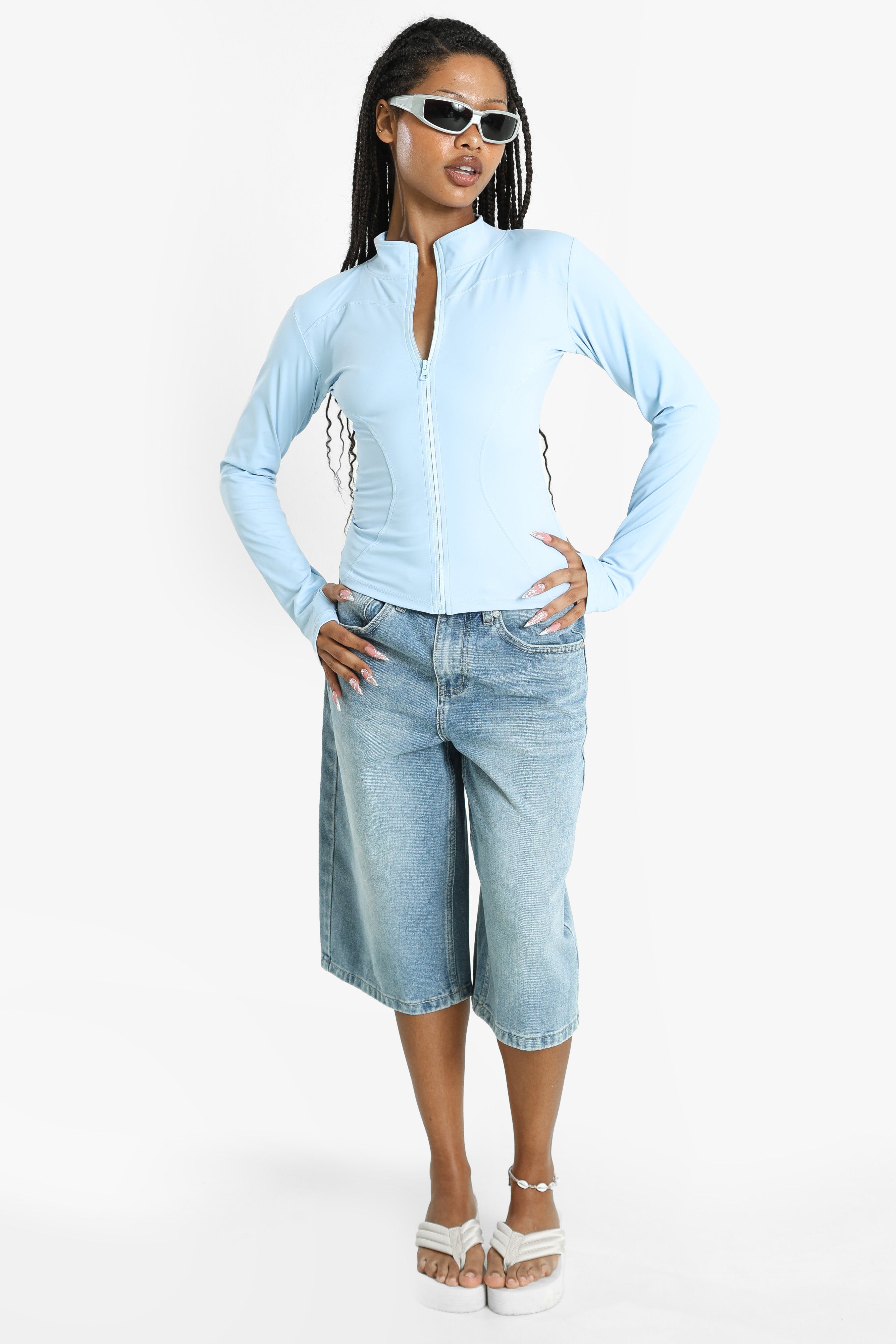 Trainingsjacke - Light Blue