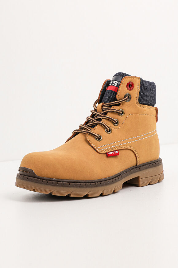 Kids Schnürstiefelette - Camel