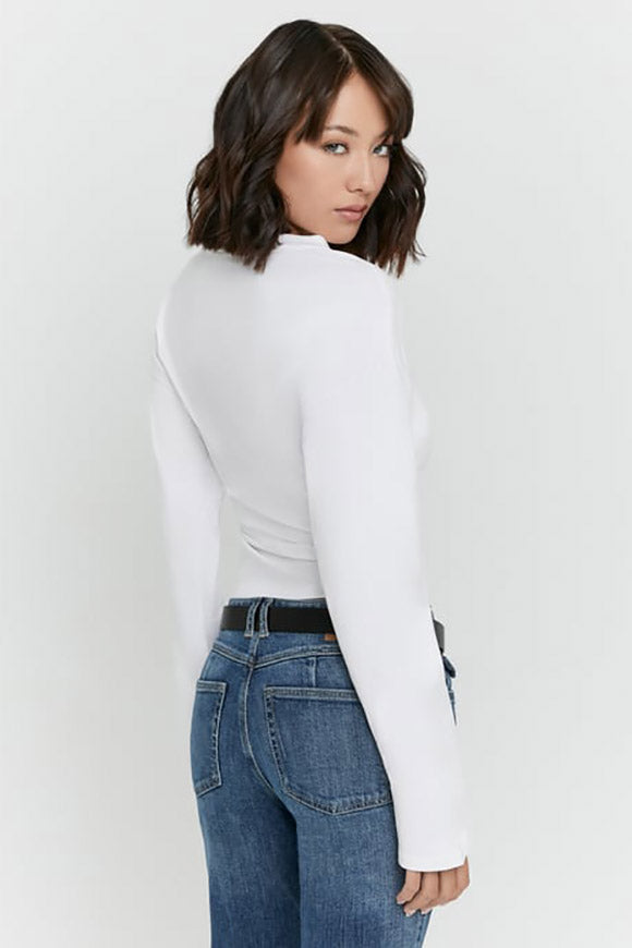 Langarmshirt - White