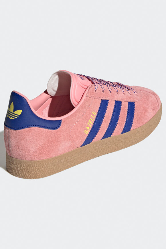 Gazelle Sneaker - Semi Pink Spark + Lucid Blue + Pure Sulfur