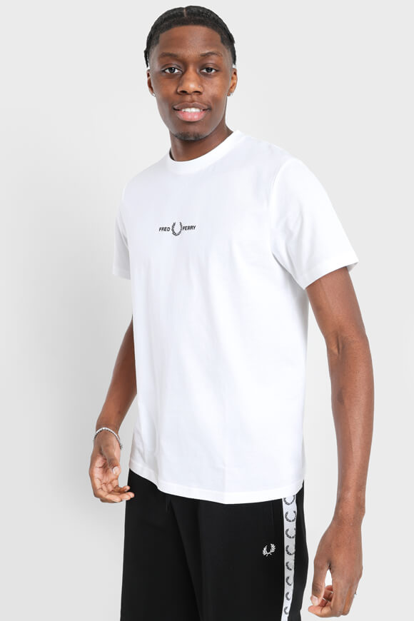 Embroidered T-Shirt - White
