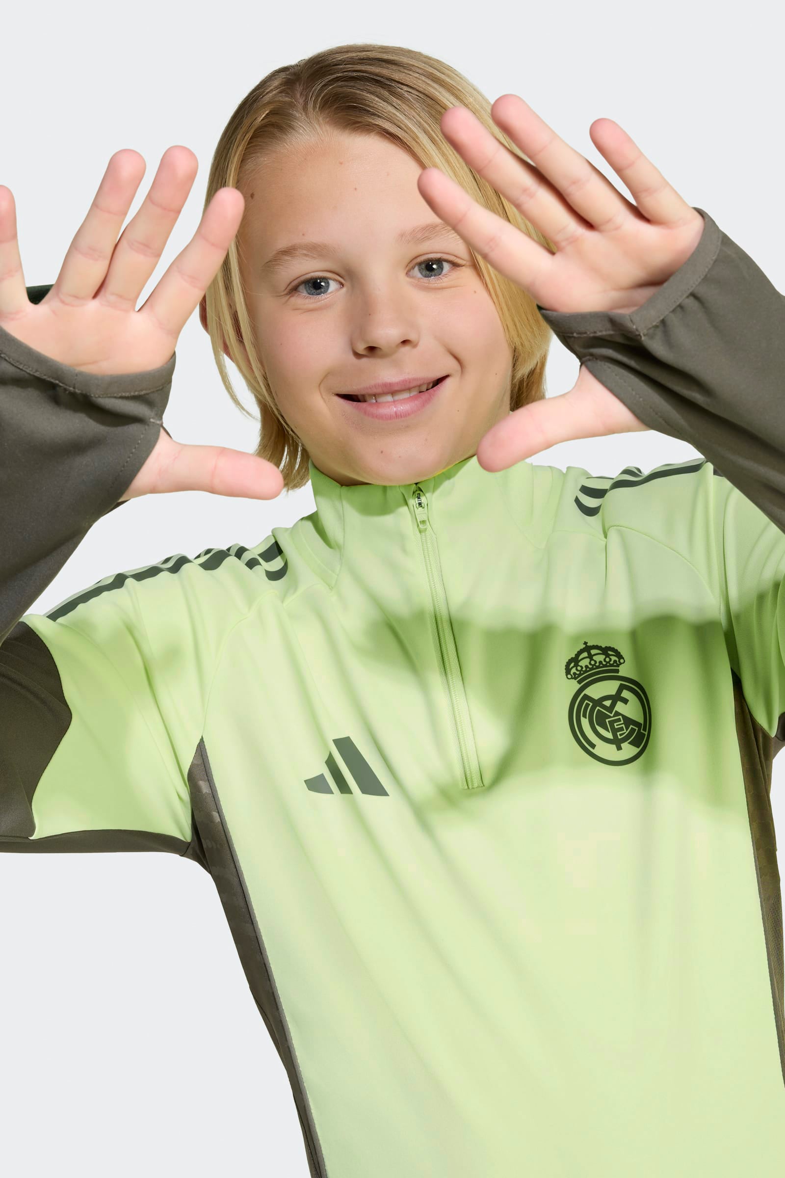 Real Madrid Tiro 25 haut de survêtement - Almost Lime