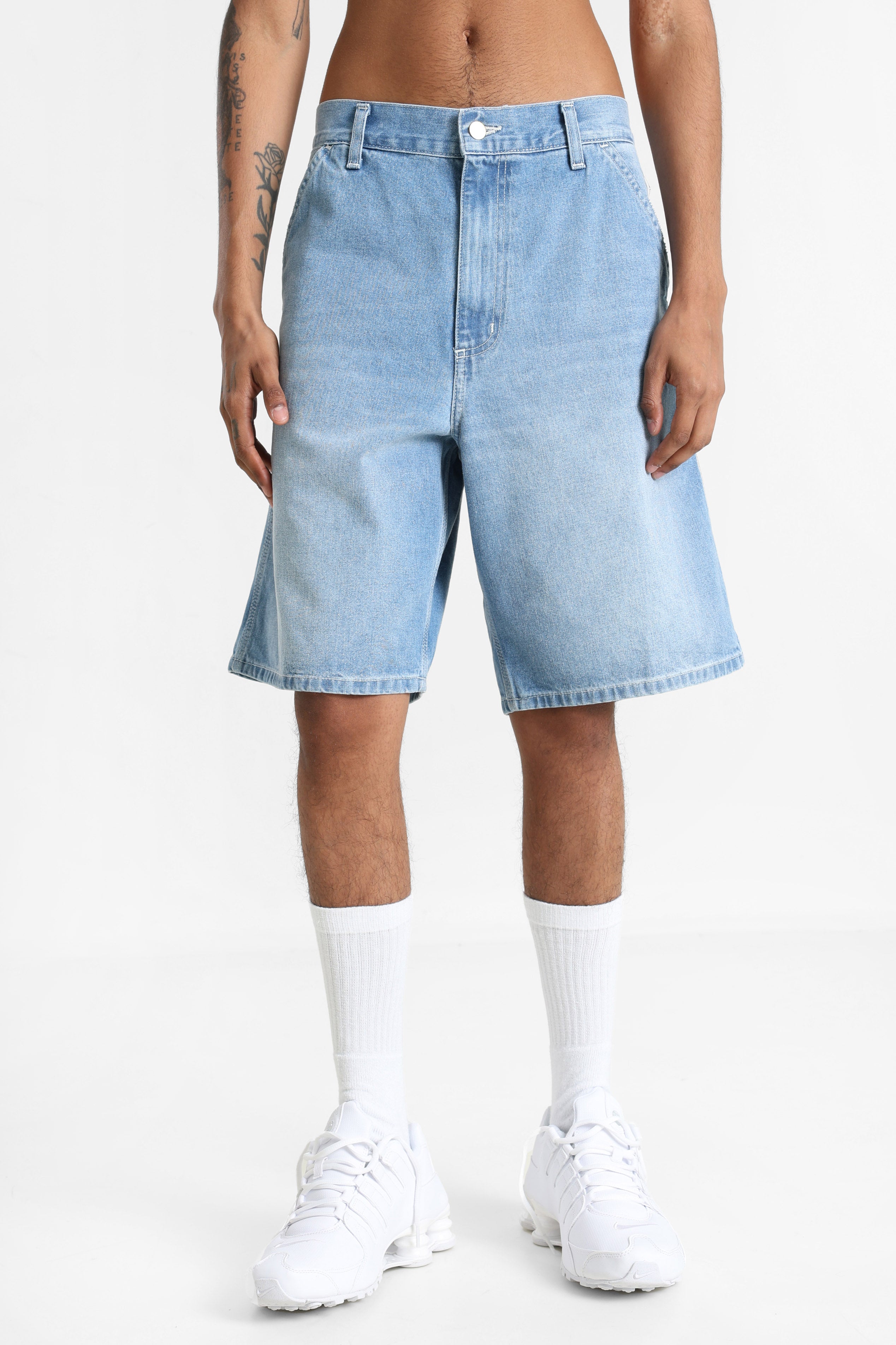 Simple bermuda en jean - Light True Washed