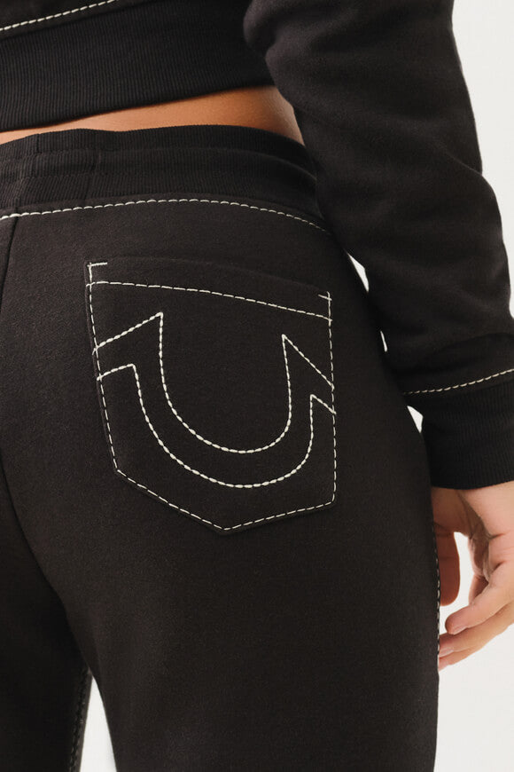 Pantalon sweat bootcut - Jet Black