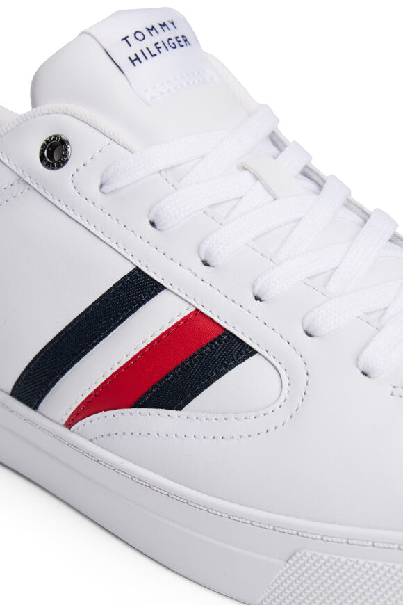 Sneaker Icon Court Stripes - Bianco