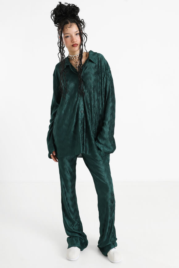 Pleated trousers - Forest Green