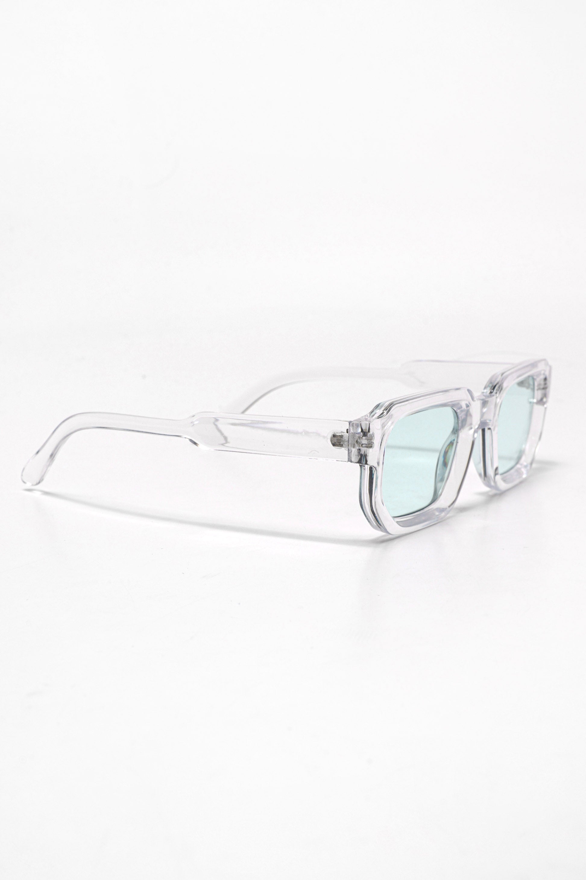Brille - Clear + Green