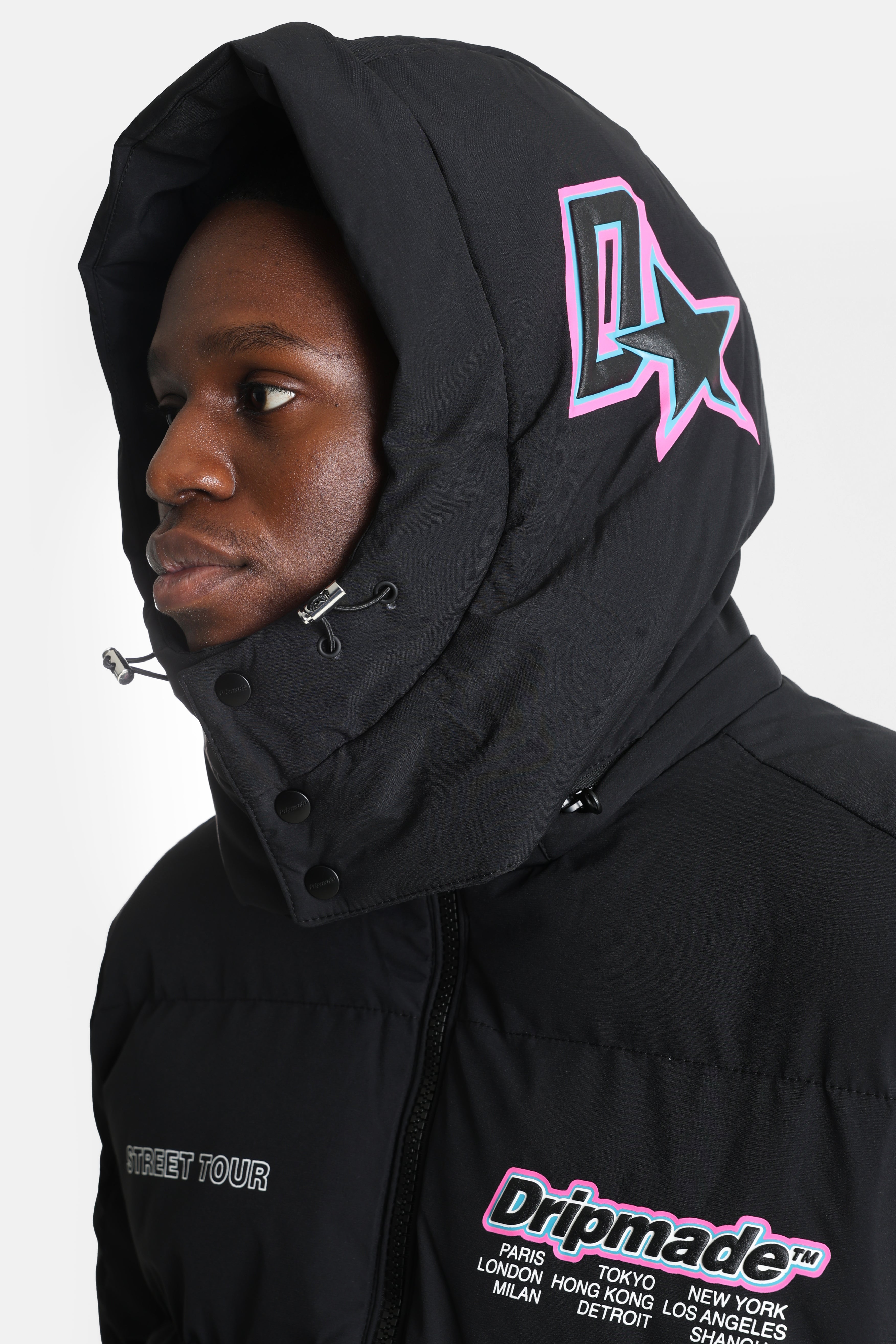 Pufferjacke - Jet Black