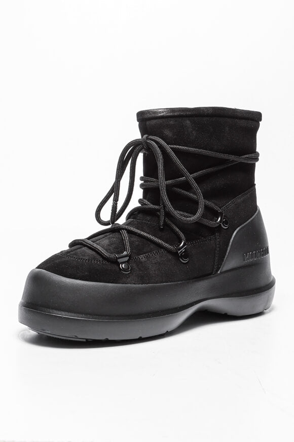 Luna Wildleder Schneestiefelette - Black