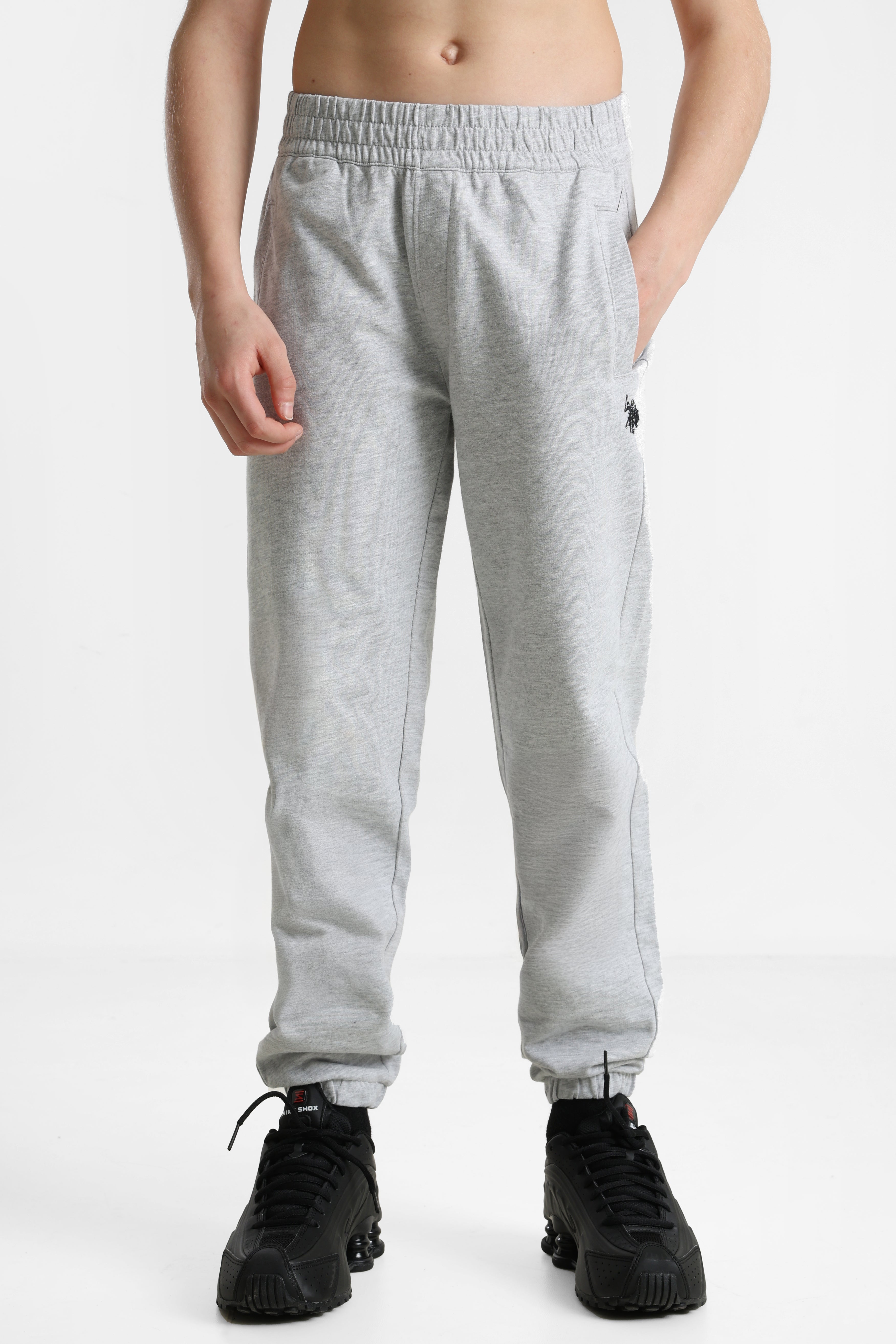 Pantaloni in felpa Rafe - Light Grey Heather