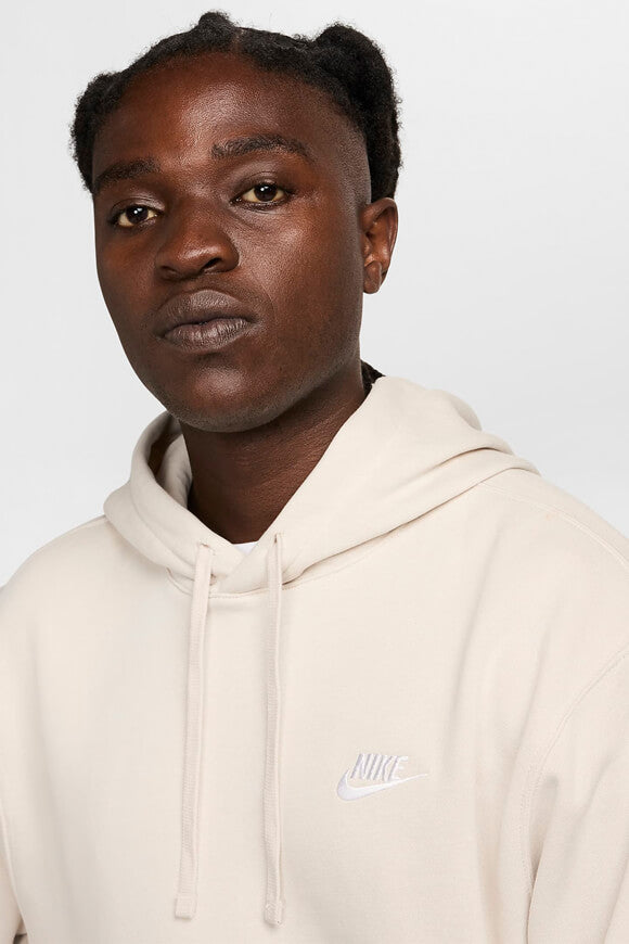 Sportswear Club Fleece Hooded Sweatshirt - Light Orewood Brown