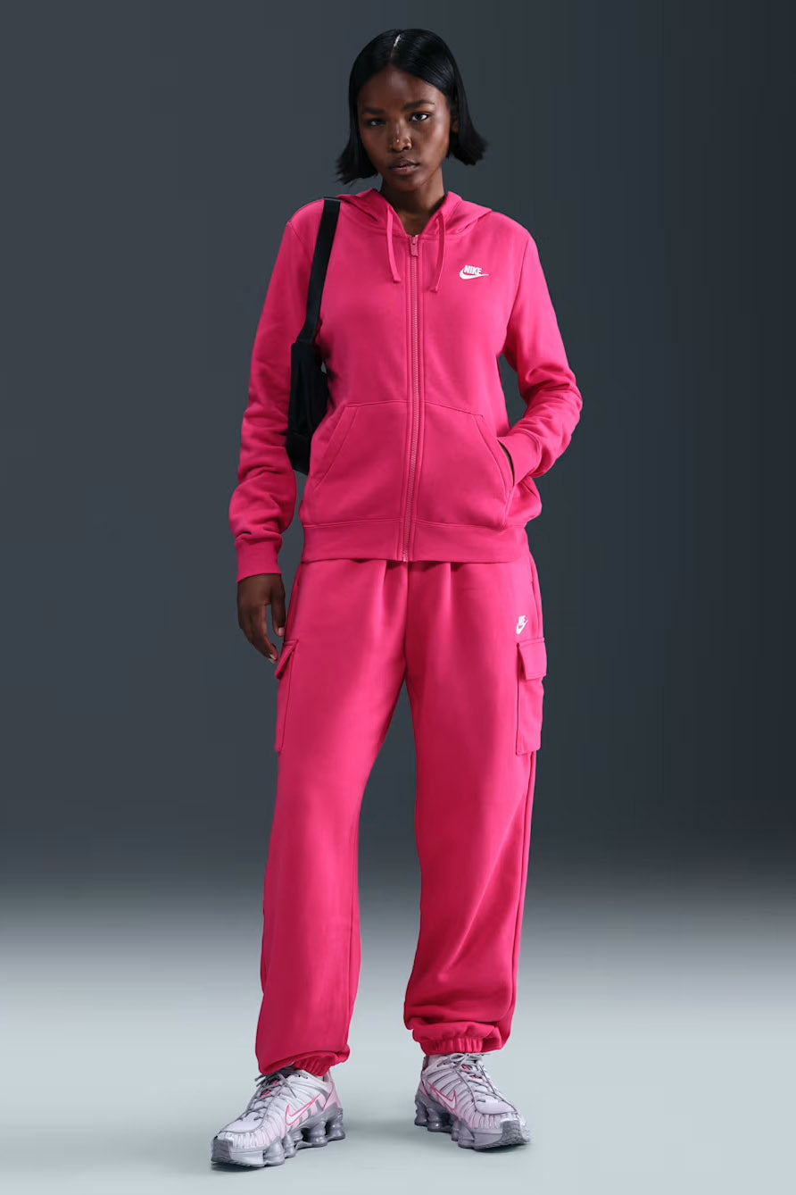 Kapuzensweatjacke - Rush Pink