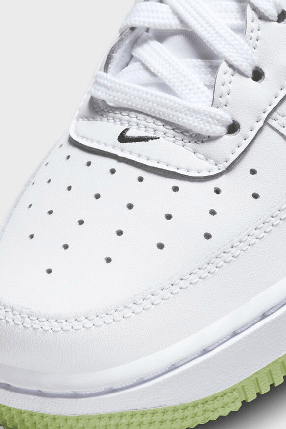 Air Force 1 Sneaker - White + Honeydew
