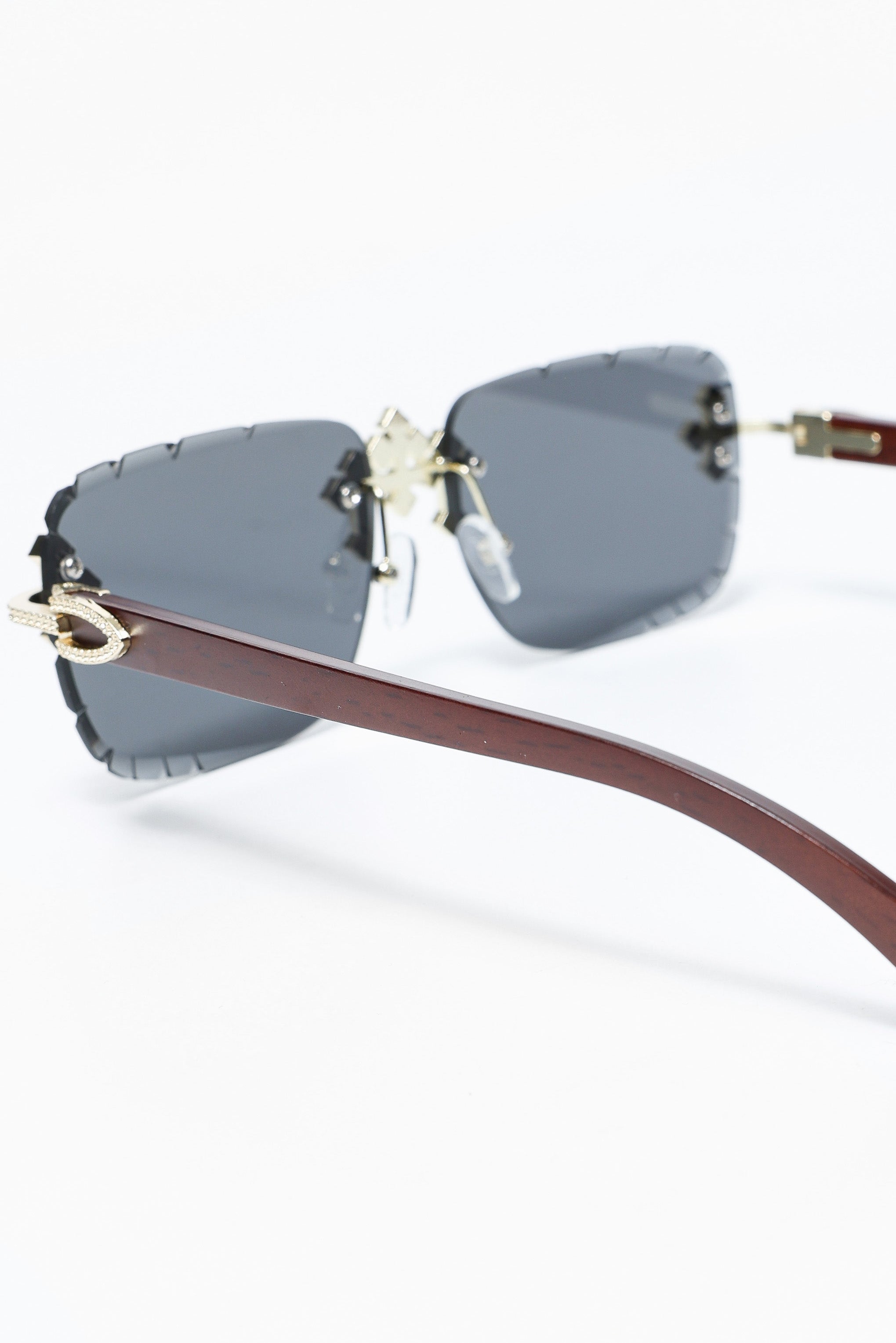 Brille - Black + Gold + Brown