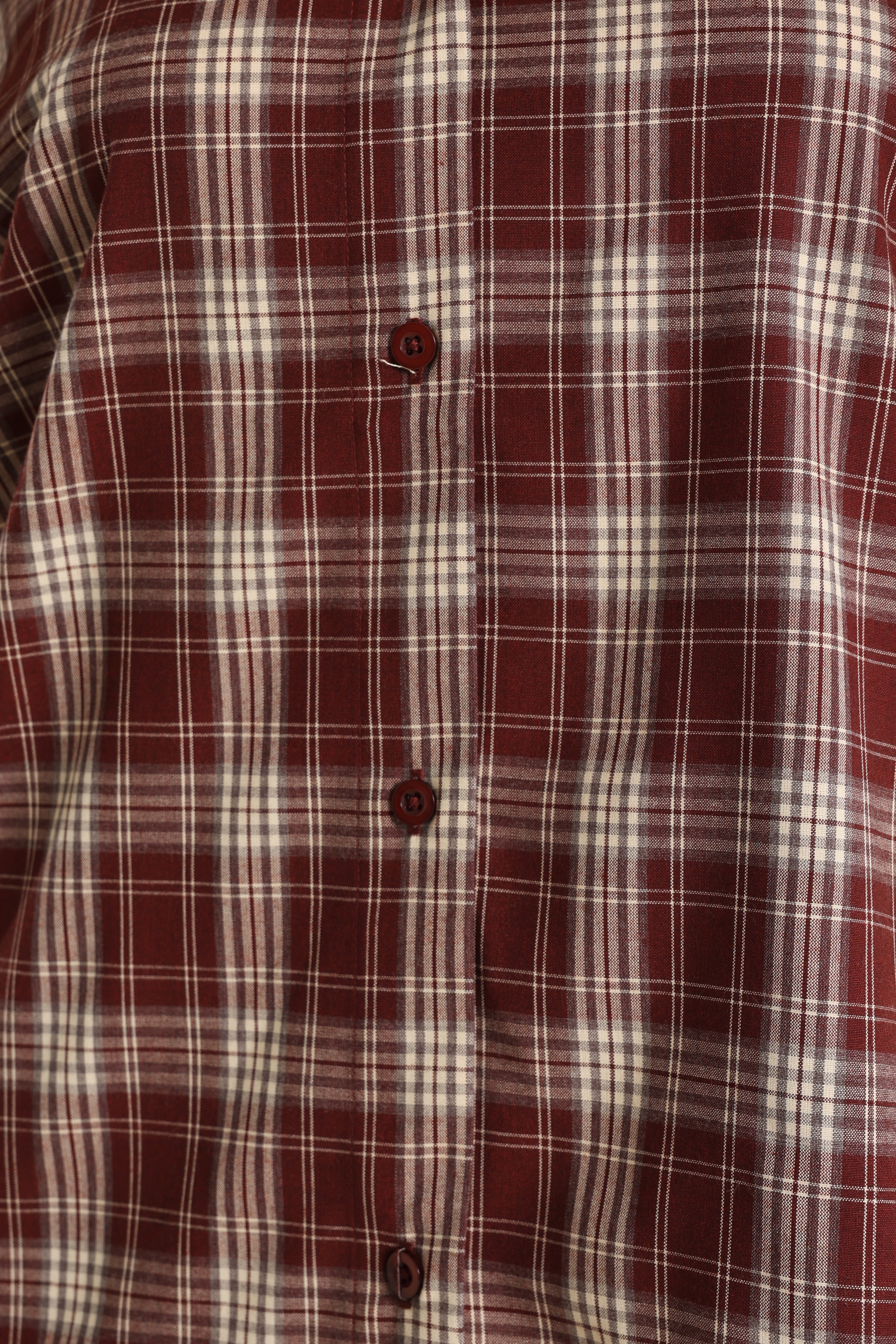 Check shirt - Bordeaux