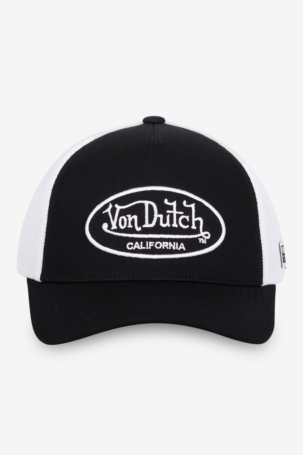 Trucker Cap / Strapback - Black + White