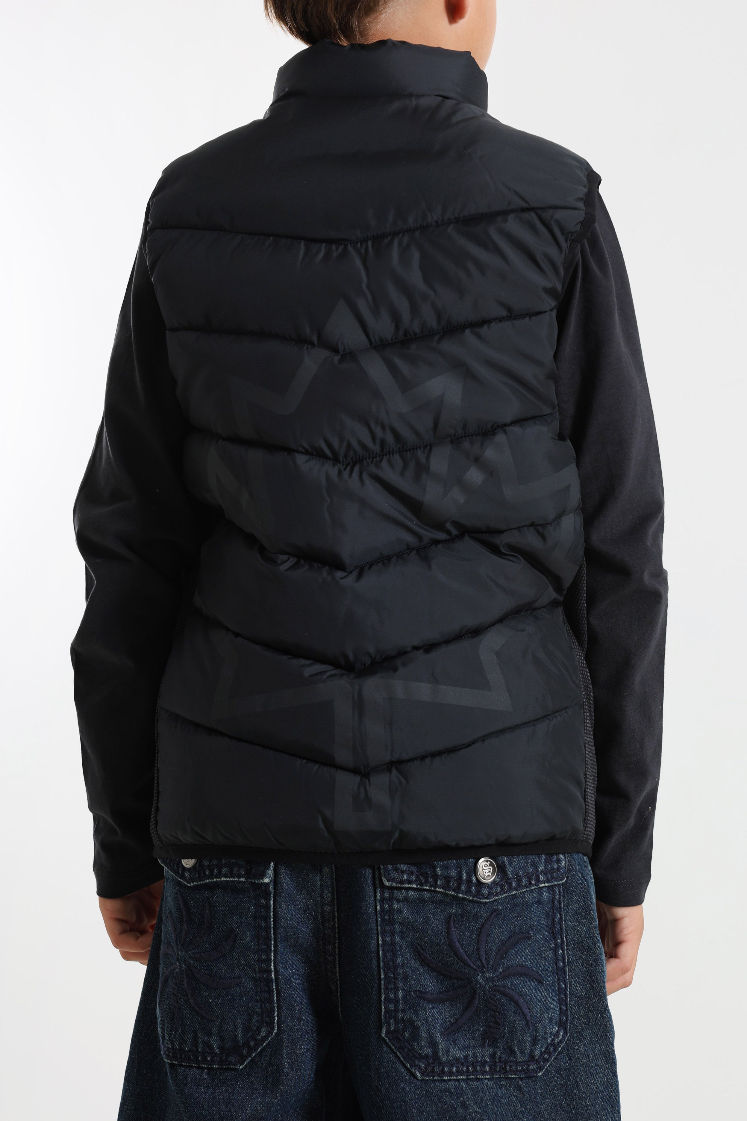 Fallonino 2.0 Hybrid gilet matelassé - Black