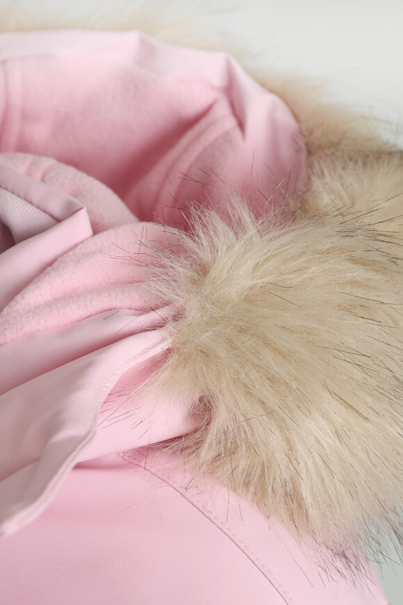 Arabella padded bomber jacket - Orchid Pink