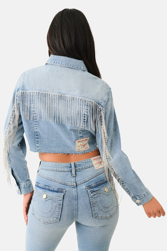 Crop denim jacket - Nora