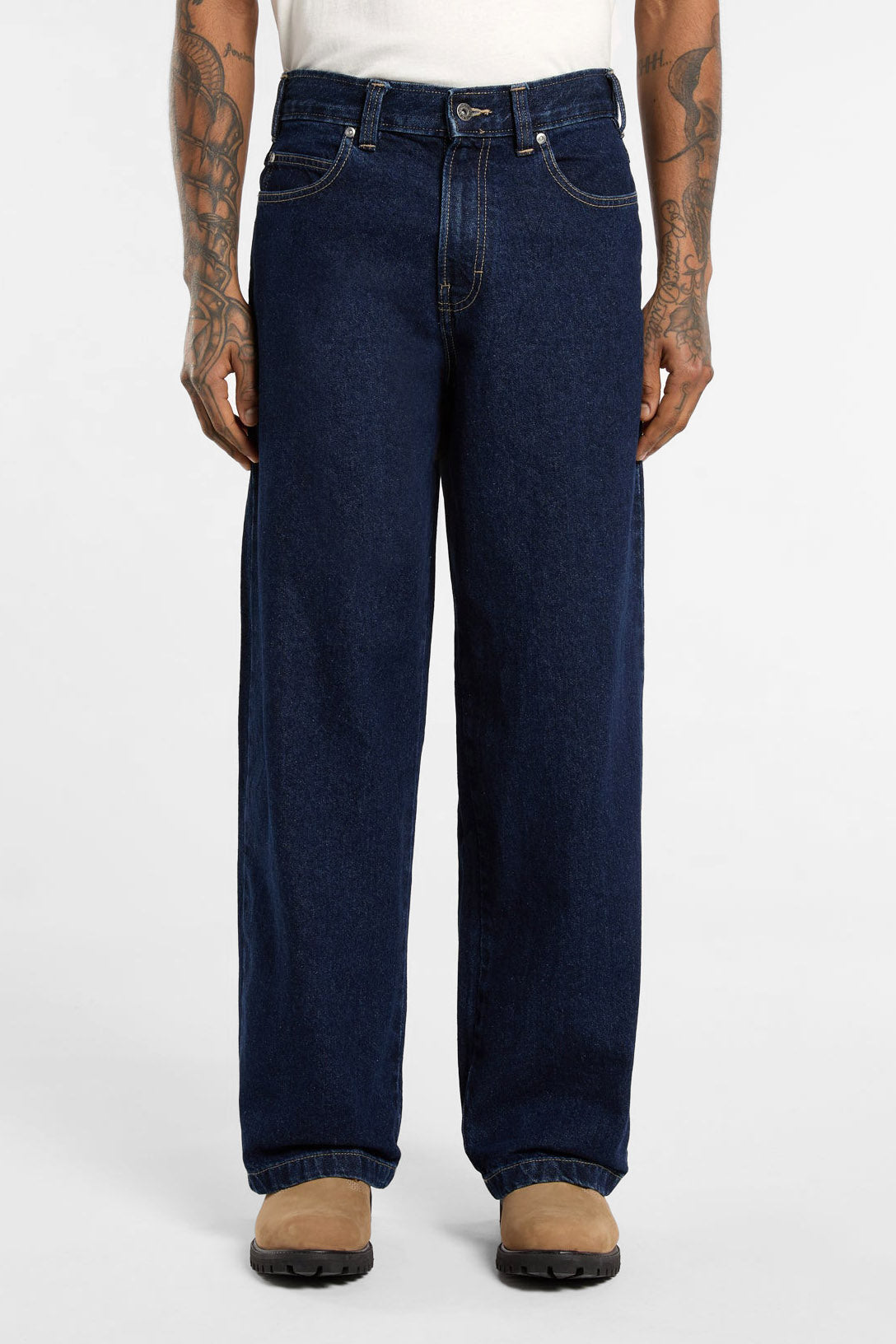 Jeans Hilham Baggy - Indaco scuro