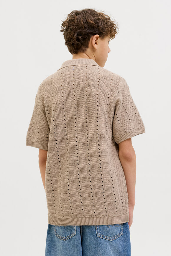 JORPAROS polo en tricot - Safari