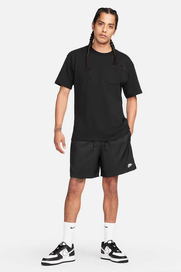 Club tracksuit shorts - Black + White