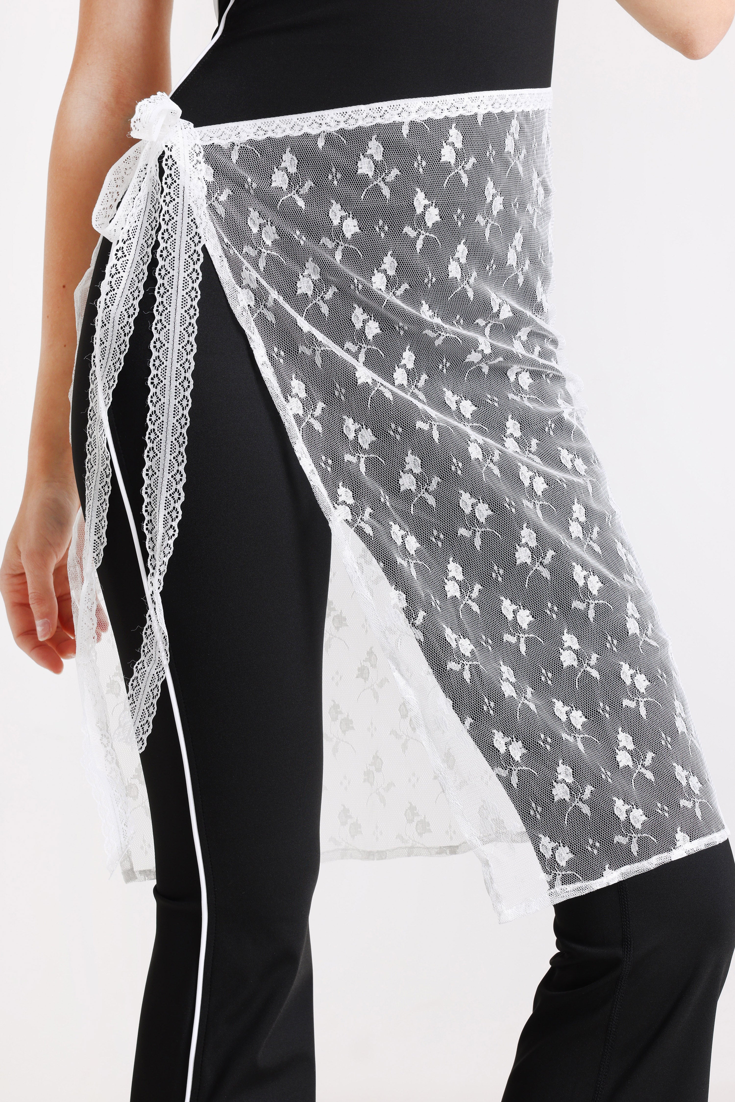Spitzentuch / Foulard - White