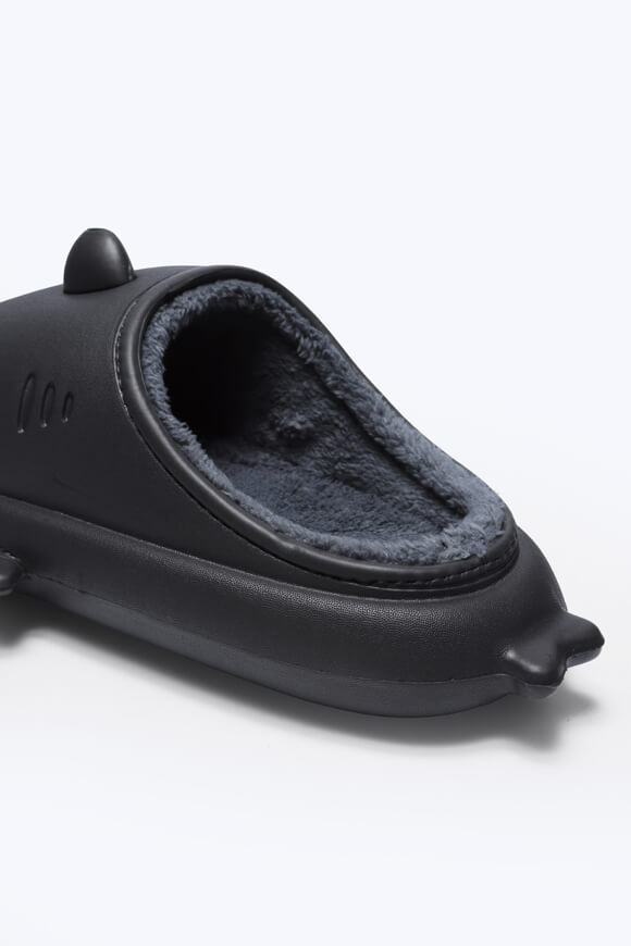 Pantoufles fourrées - Anthracite