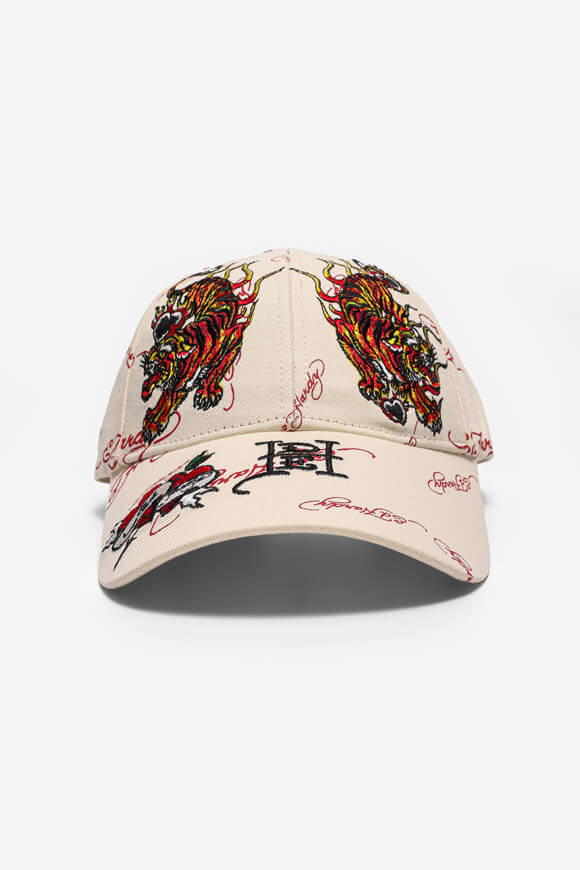 Tiger Flames casquette strapback - Cream