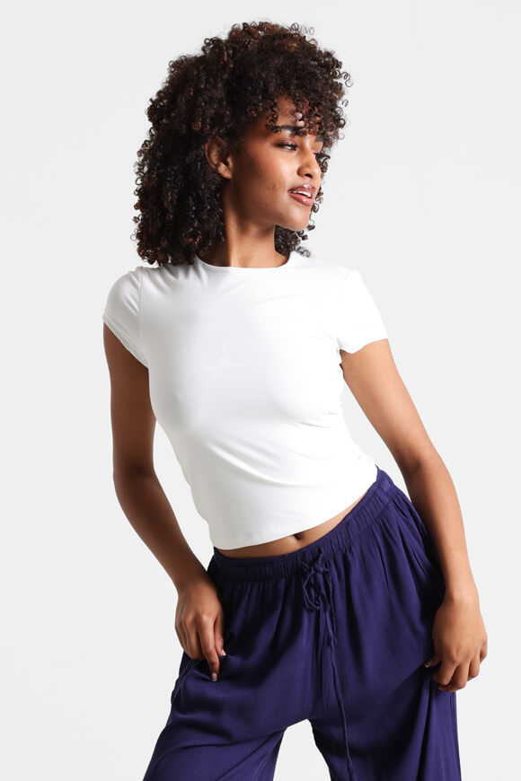 T-shirt à crochets - Ecru