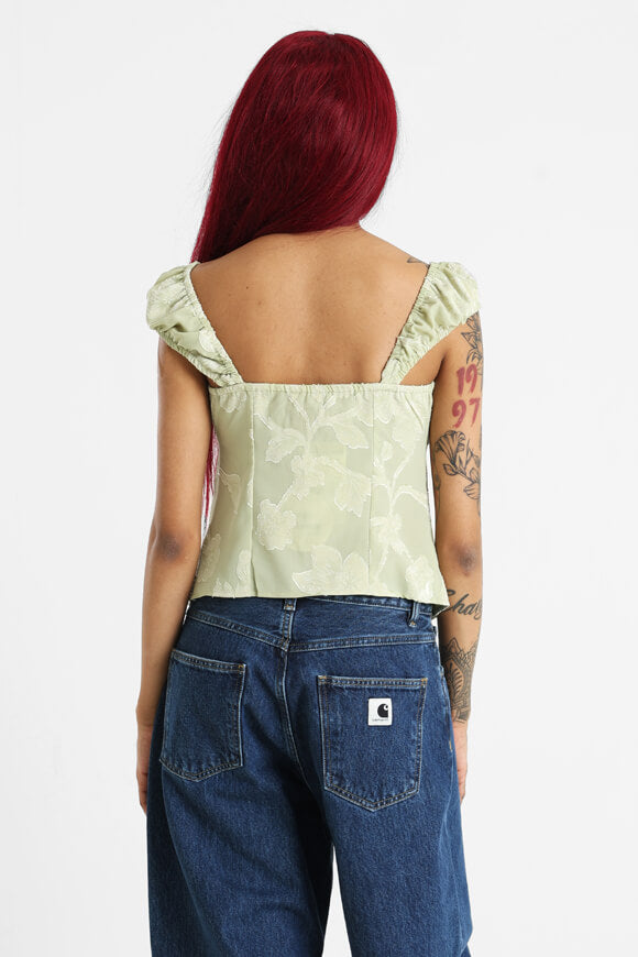 Crop blouse - Sage