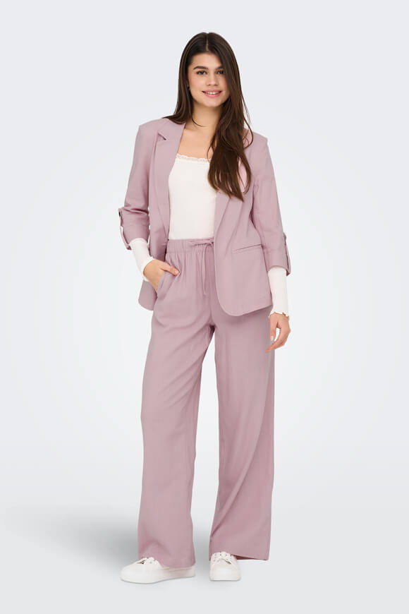 Caro pantalon en lin L32 - Violet Ice