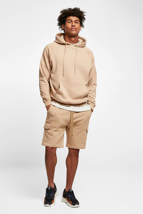 Oversize hooded sweatshirt - Union beige