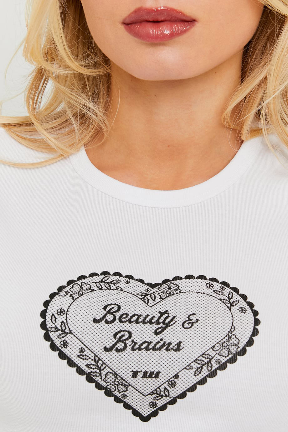 Crop T-Shirt - White