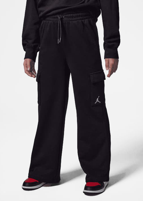 Pantalon cargo en sweat - Black