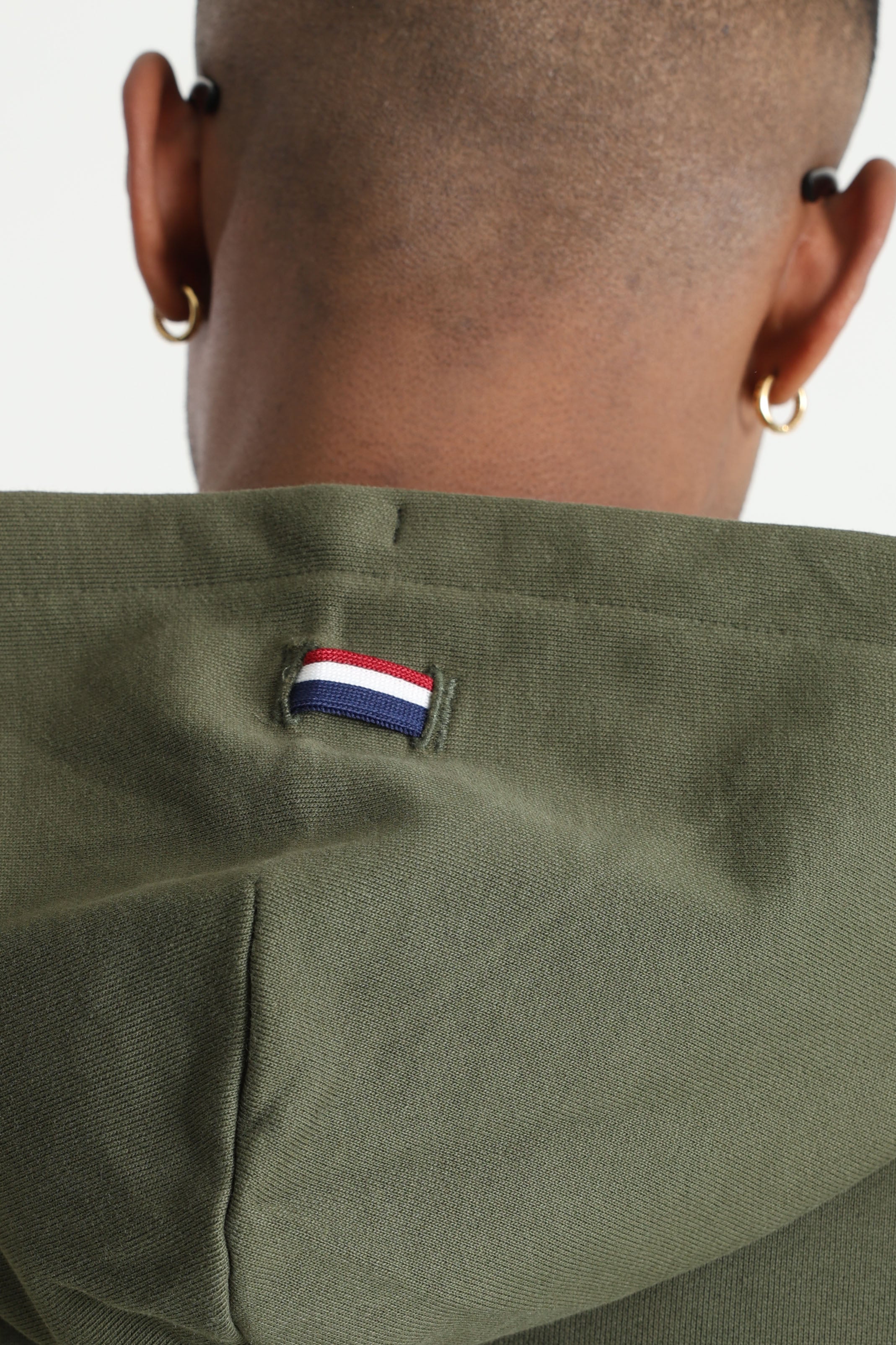 Luke Kapuzensweatjacke - Olive