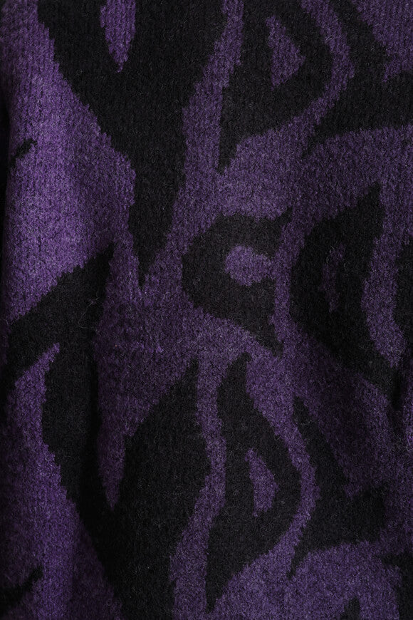 Pull en maille Anarchietour - Black + Purple