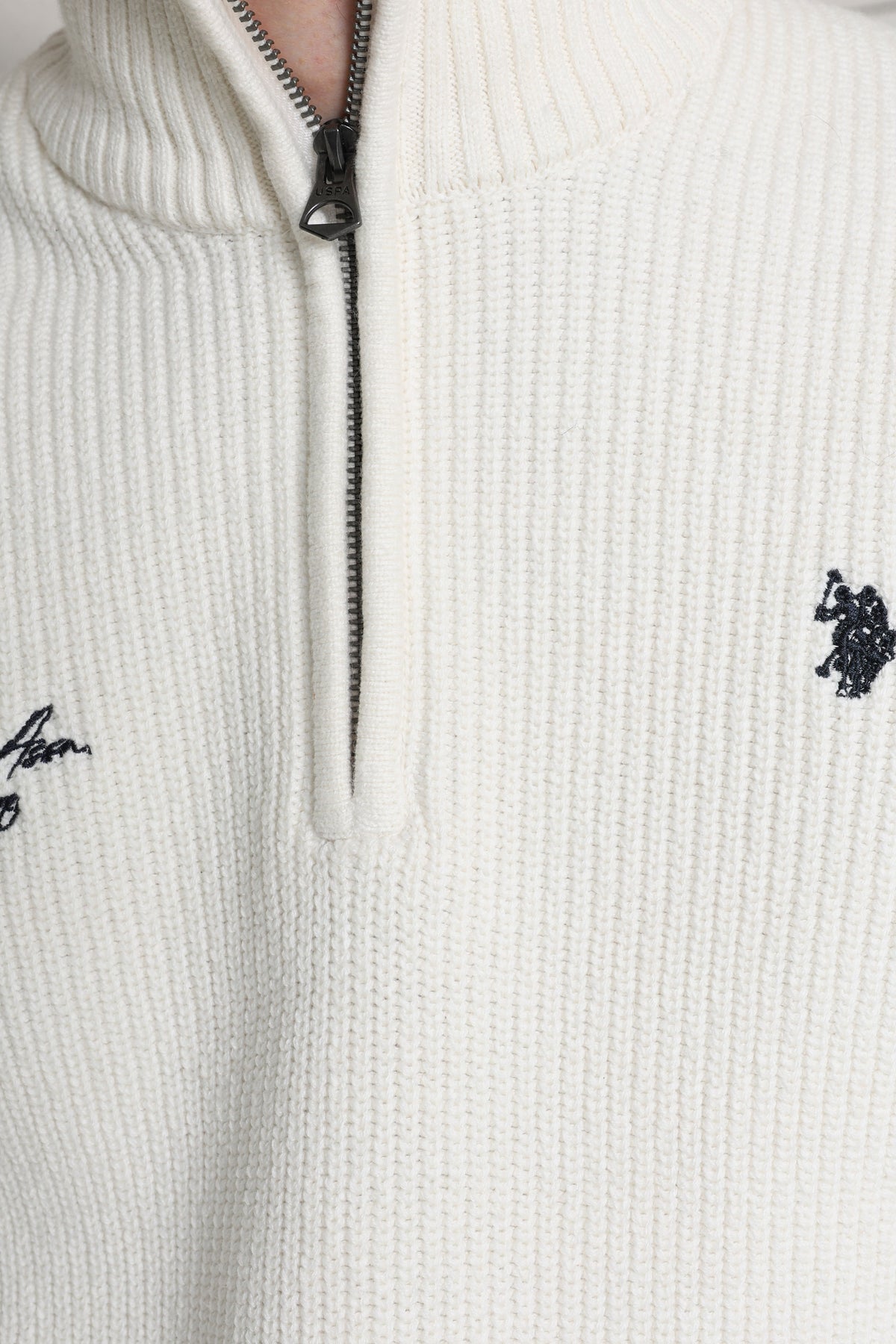 Math Strickpullover - Offwhite