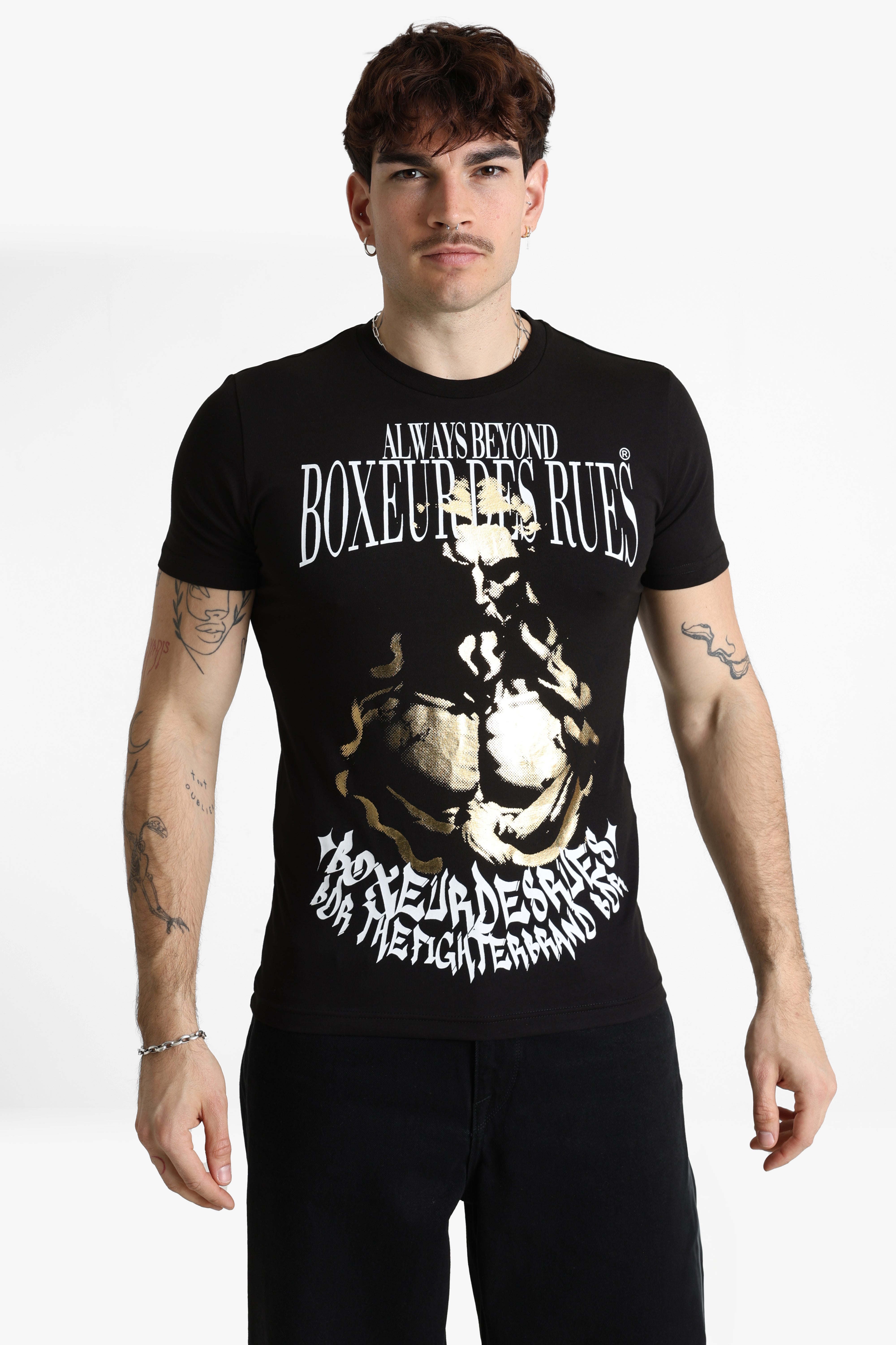 T-Shirt - Black + Gold