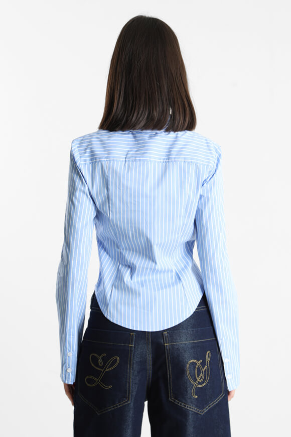 Hemd - Hellblau + Weiss