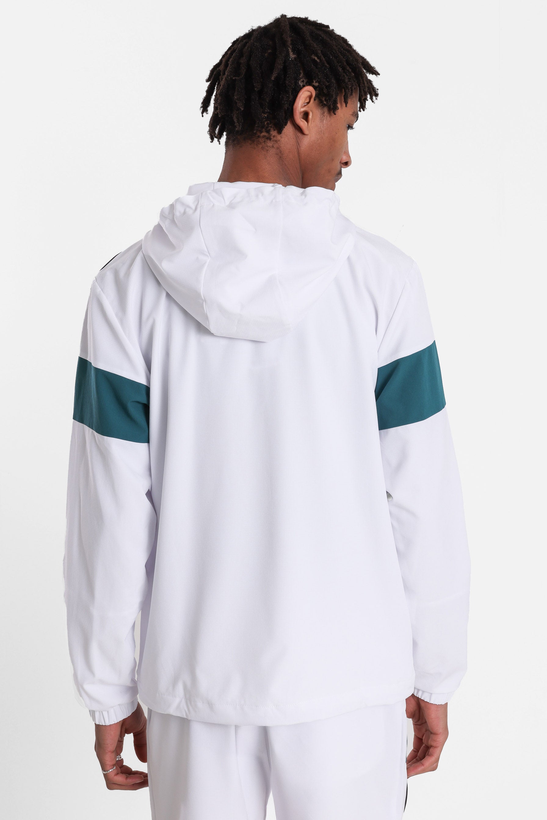 Caspio tracksuit jacket - White