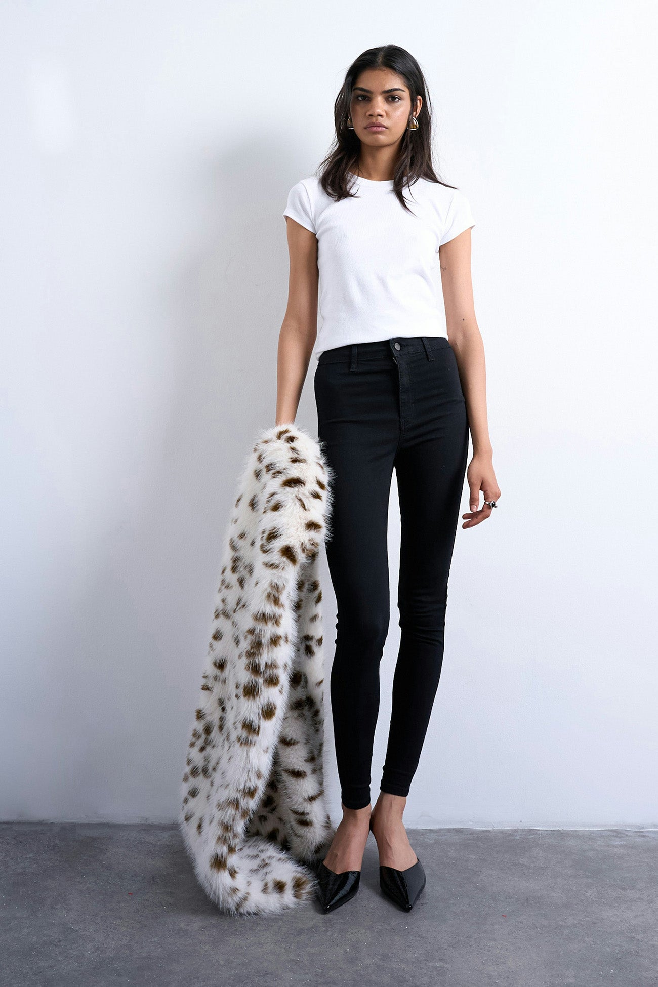 TSJONI Skinny Fit jeans L32 - Black Denim