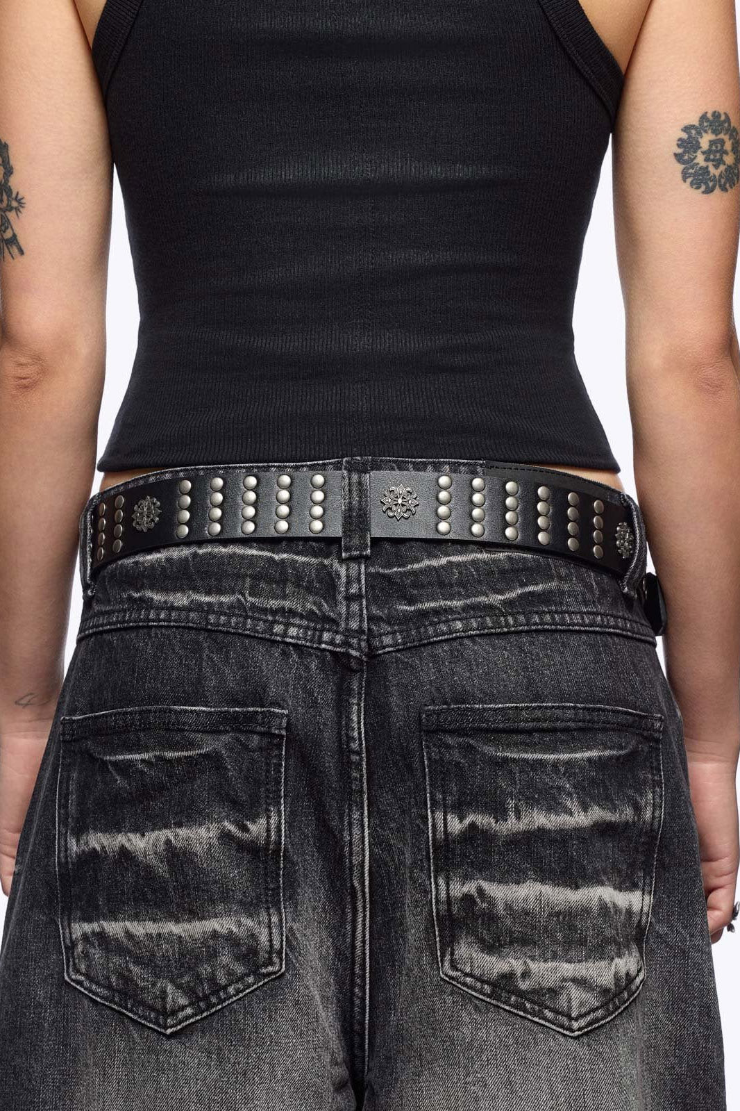 Nevermind faux leather belt - Black